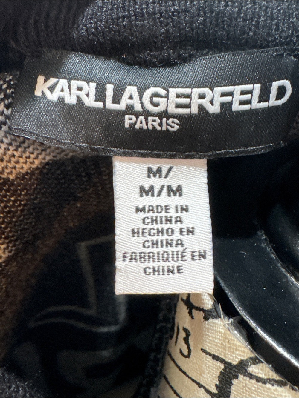 Karl Lagerfeld Paris Logo Embellished NWT Women’s Medium Sweater- $60 - Picture 6 of 7